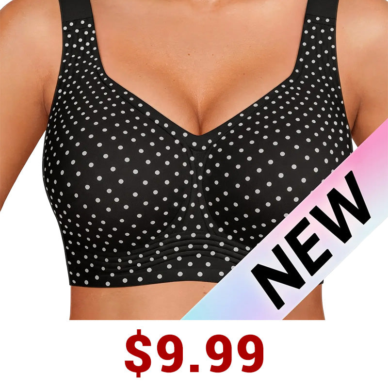 Women Jelly Bras Wirefree Full Coverage No Underwire Everyday Bras Comfortable Wireless Padded Tshirt Bra