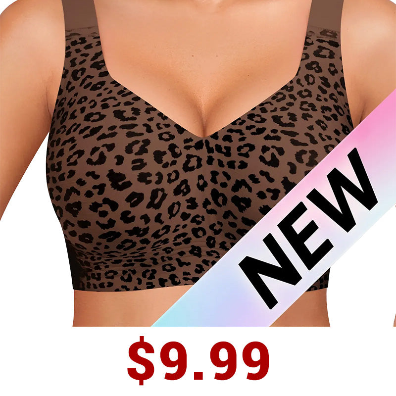 Women Jelly Bras Wirefree Full Coverage No Underwire Everyday Bras Comfortable Wireless Padded Tshirt Bra